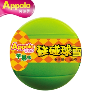 Applo阿波羅碰碰球蘋果味雪泥雪糕冰淇淋杯  100g  