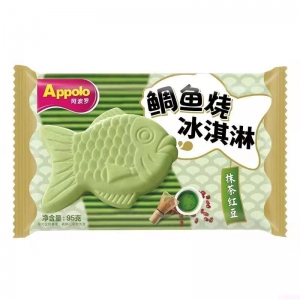 Applo阿波羅鯛魚(yú)燒抹茶紅豆味冰淇淋  18支