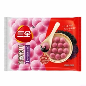 三全湯圓黑糯米黑芝麻味 20包 500G