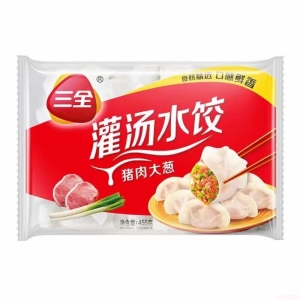 三全水餃豬肉大蔥味 20包 455G